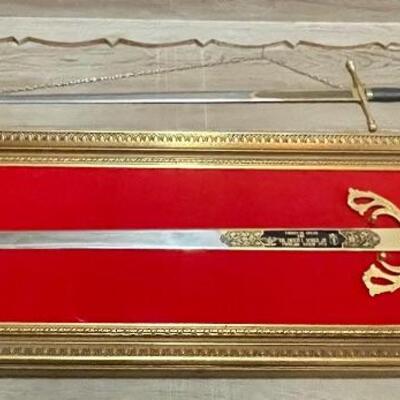 Military Officer’s presentation sword