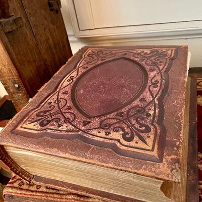 Large antique Bible