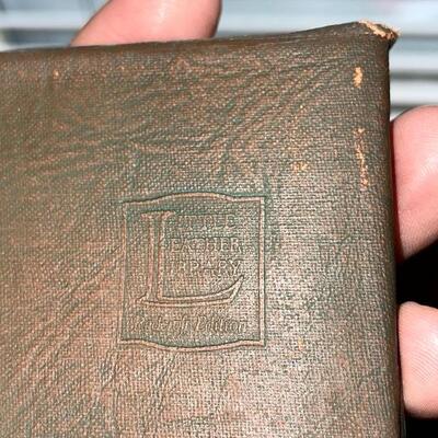 Antique â€œLittle Leather Library Booksâ€