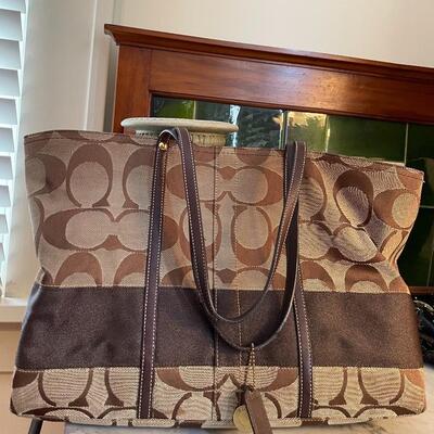 Several authentic COACH purses / handbags