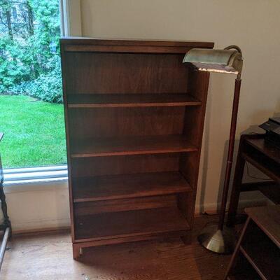 Solid wood bookshelf, Ethan Allen