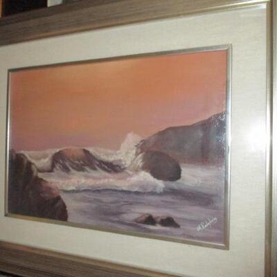 Listed Art Oils, Lithographs & Prints To Choose From 