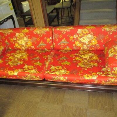 Asian Silk Pair Of Custom Sofa's 