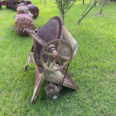 Vintage cement mixer 