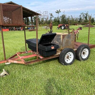 Old welding trailer 