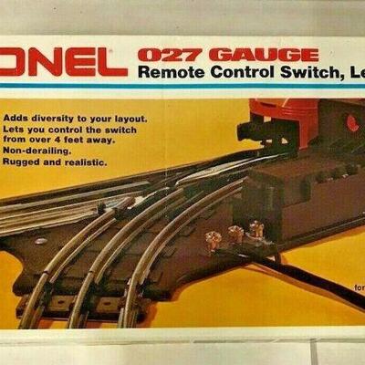https://www.ebay.com/itm/124815126169	OR8012 VINTAGE LIONEL REMOTE CONTROL SWITCH, LEFT HAND 027 GAUGE NEW IN BOX
