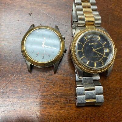 https://www.ebay.com/itm/114855430480	TM9436A Men's Watch Lot: Elgin Fossil (Untested)
