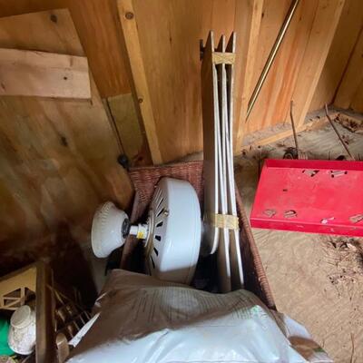 Hunter fan used