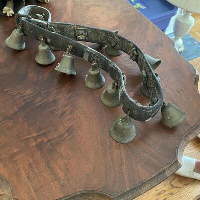 VINTAGE SLEIGH BELLS (12) BUY IT NOW $150