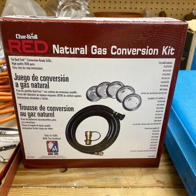 CHAR BROIL GRILL NATURAL GAS CONVERSION KIT. BUY IT NOW $18