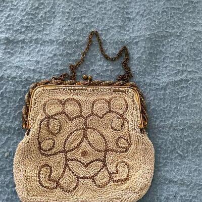 VINTAGE BEADED BAG. BUY IT NOW $50