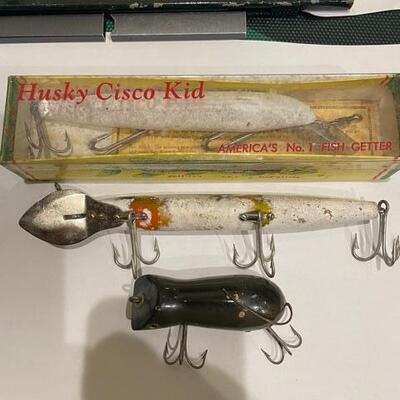 LOT OF 3 FISHING LURES. BUY IT NOW $24