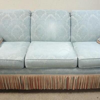 1188	ETHAN ALLEN SOFA, FADING TO UPHOLSTRY. 90 IN X 37 IN
