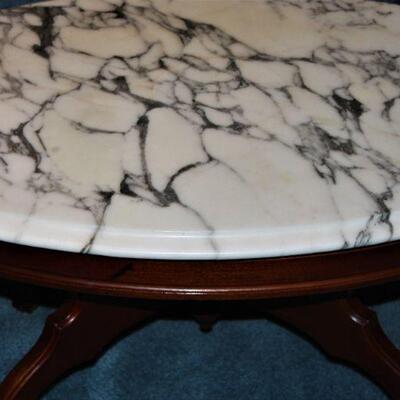 1950's Italian Marble top accent table.