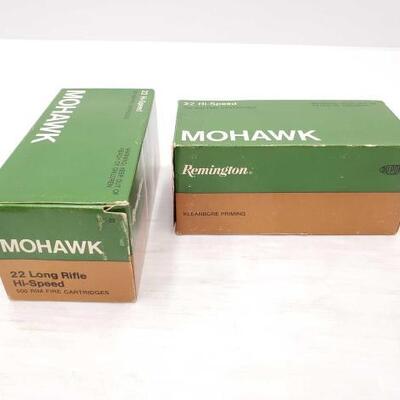 #940 â€¢ Approx 1000 Rounds Of Remington Mohawk 22 Long Rifle High Speed