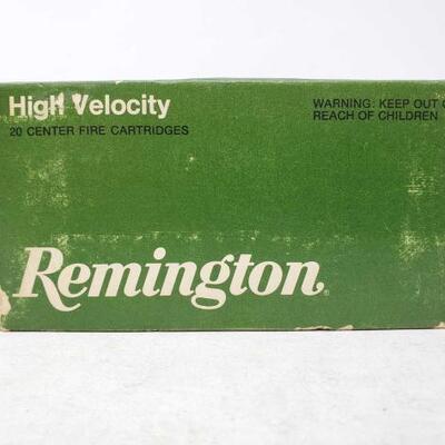 #982 â€¢ Approx 20 Rounds Of High Velocity Remington 243 Win. 100 gr. Core-Lokt Ptd. Soft Pt. R243W3