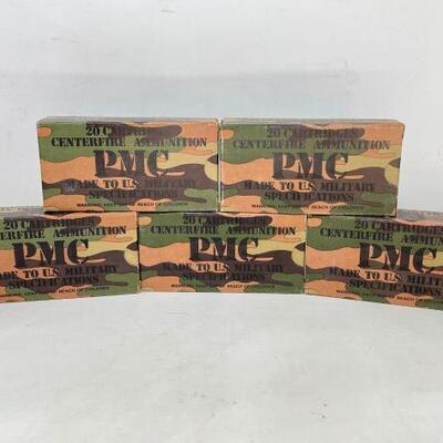 #8506 • 100 Rounds Of PMC 5.56MM Ball MI193