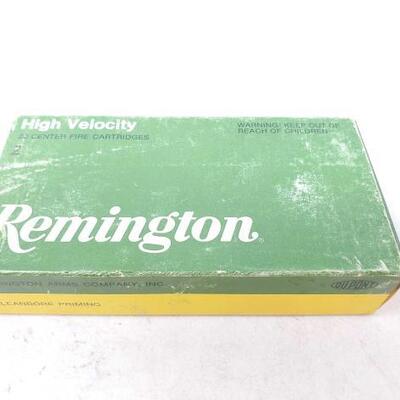 #1036 â€¢ 2 Rounds Of High Velocity Remington 22-250 55 GR. PTD. SOFT. PT. R22501

