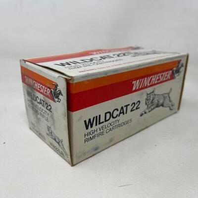 #8436 • 500 Rounds Of WINCHESTER Wildcat High Velocity .22 LR
