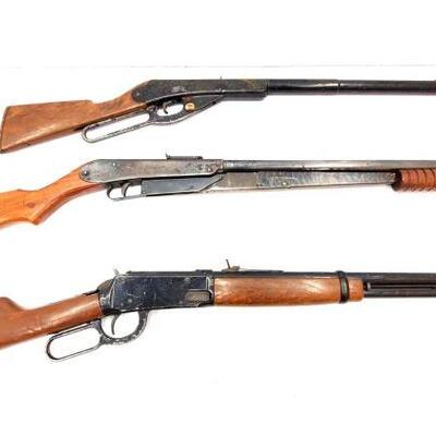 918	

Three Daisy BB Guns
Includes Model 1105, Model 1894, And No. 25
