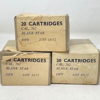 #8558 â€¢ 15 Rounds Of 7.62, 32 7.62 Blanks