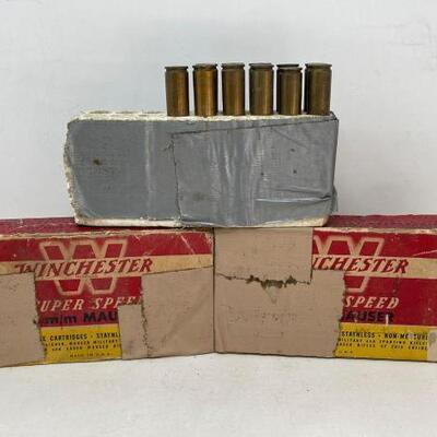 #8590 • Approx 49 Rounds Of 8mm Mauser