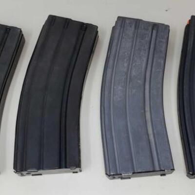 #1049 â€¢ OUT OF STATE ONLY Four .223 30 Round Magazines