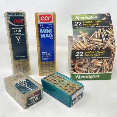 #8440 • Approx 450 Rounds .22 LR