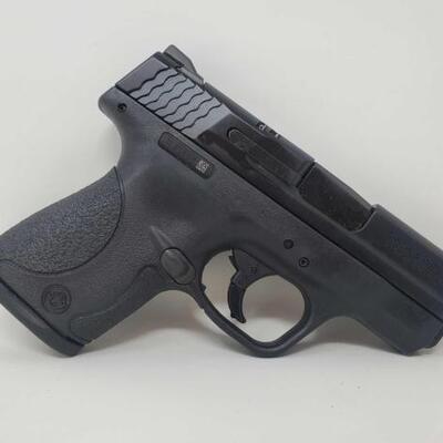 308	

New Smith & Wesson M&P 9 Shield 9mm Semi-Auto Pistol
Serial Number: JLA5612 Barrel Length: 3