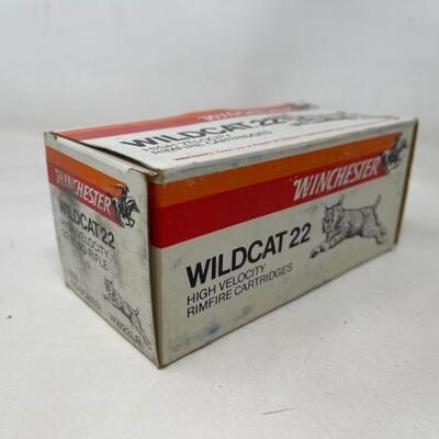 #8438 • 500 Rounds Of WINCHESTER Wildcat High Velocity .22 LR