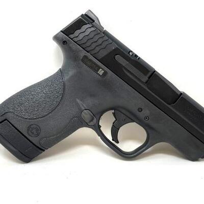 #423 â€¢ New! Smith & Wesson M&P 9 Shield Semi-Auto Pistol. CA OK 1 PER 30DAYS . Serial No. JLA4958 BARREL LENGTH 3