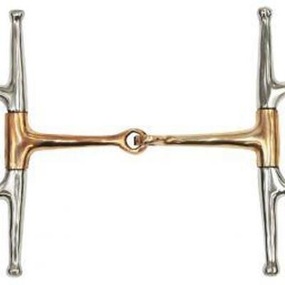 107	

Stainless Steal Snaffle Cheek Copper Mouth
4-3/4