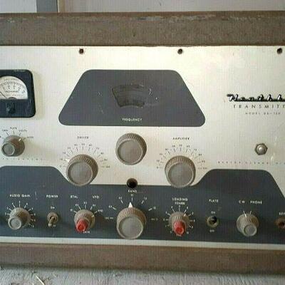 https://www.ebay.com/itm/124836939024	LP8034 : Heathkit Transmitter Model DX-100 NOT TESTED
