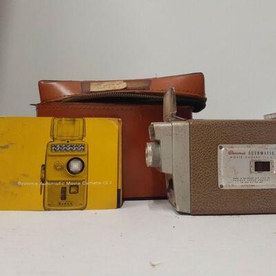 https://www.ebay.com/itm/124840401743	DS8002 Kodak Brownie Automatic Movie Camera f/2.3 w/case & instruction booklet 
