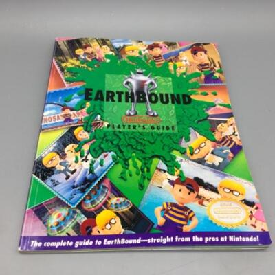 Earthbound Player's Guide with Stickers Intact 