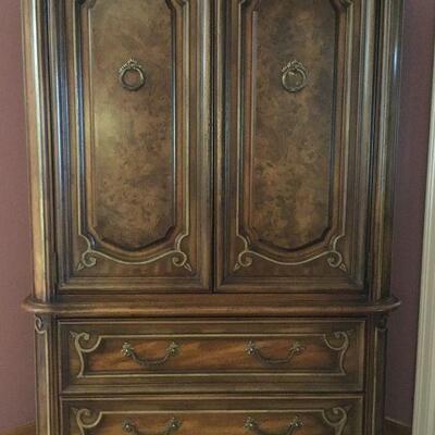 Stanley Highboy/Armoire. (5ft tall x 3ft wide x  19in deep)