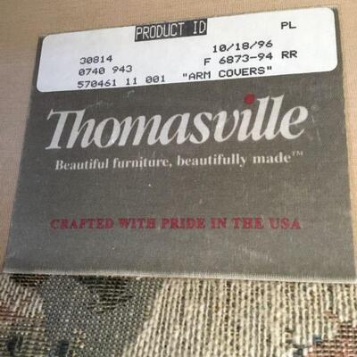 Thomasville Label on Lounge Chairs.