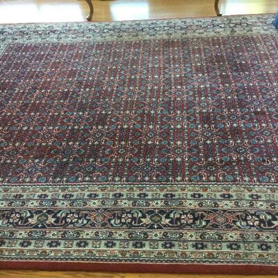 100% Pure Wool Hand Knotted 8ft x 10ft Area Rug purchased from Pande Cameron.