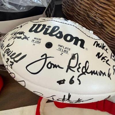 Late 1970s St. Louis Cardinals Team Signed Football