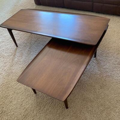 Mid Century Modern Style  Swing Out Coffee Table Purchased 1978