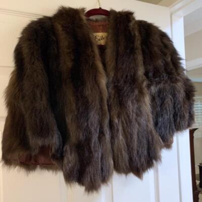 Vintage Eilers 1930â€™s -1940â€™s Fur Cape