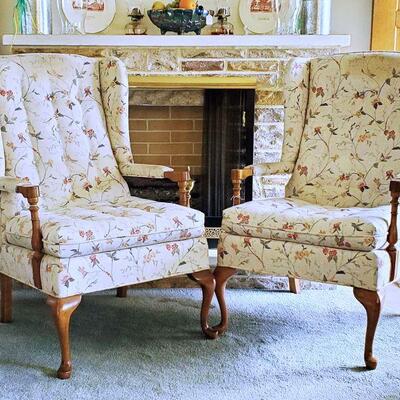 Ethan Allen Wing Chairs