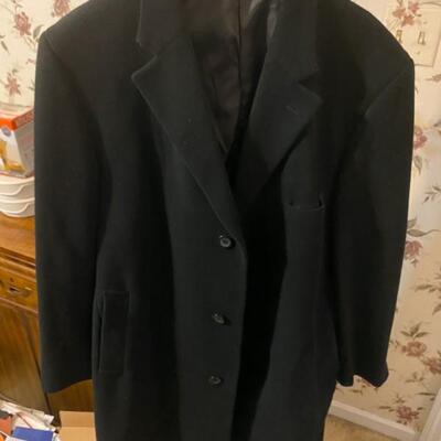 Ralph Lauren Pea Coat Size XL Black - $40