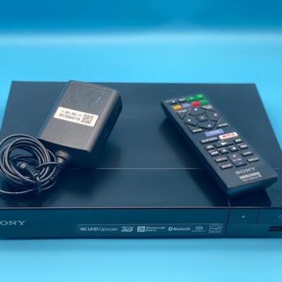 Sony 4K Upscaling 3D Streaming Blu-Ray Disc Player W/Remote - $50