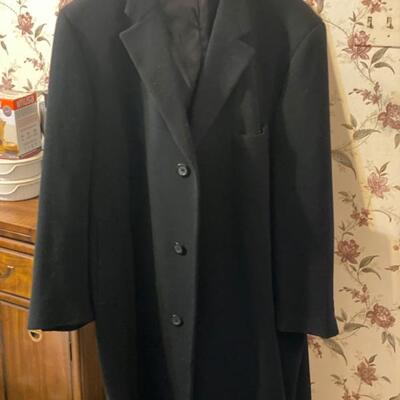 Ralph Lauren Pea Coat Size XL Black - $40