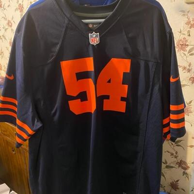 Chicago Bears 3PC Fan Apparel. Urlacher Nike Jersey & Bears Hoodie W/Puff Vest - $75