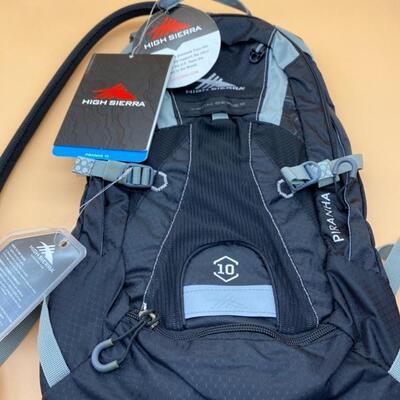Arteesol Dry Bag Floating Backpack & High Sierra Hydrhike 10L Hydration Pack New - $40