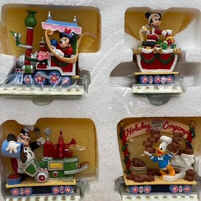 Danbury Mint Minnie's Merry Railroad Christmas Train New In Box - $60