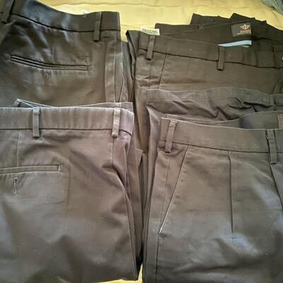 4PC Dockers Used Khaki Dress Pants Sizes 38x40 - $30