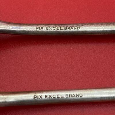 6PC Vintage Pix Excel Silverplate 5" Spoons - $15